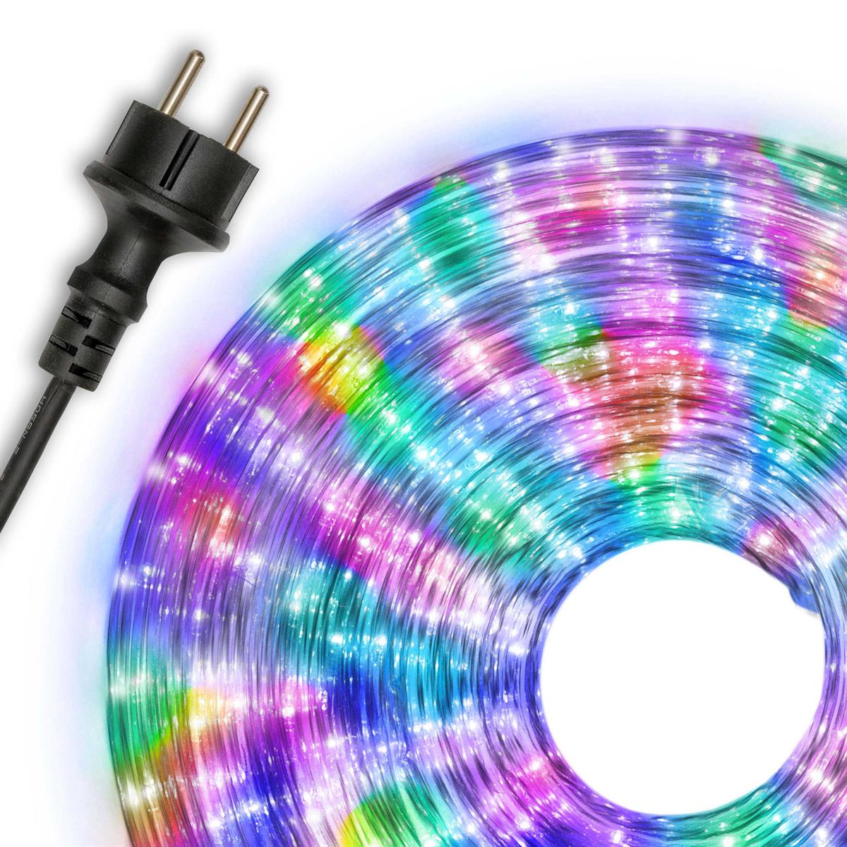 20m LED světelná hadice / kabel - multicolor