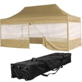 nůžkový stan 3x6 m